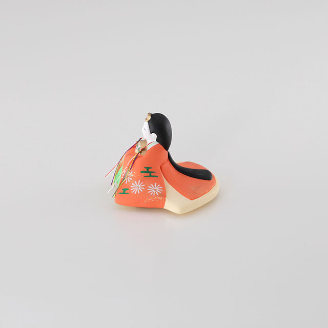 洛彩雛 座 雛壇 お雛さん|京都 和モダン 陶器雛人形