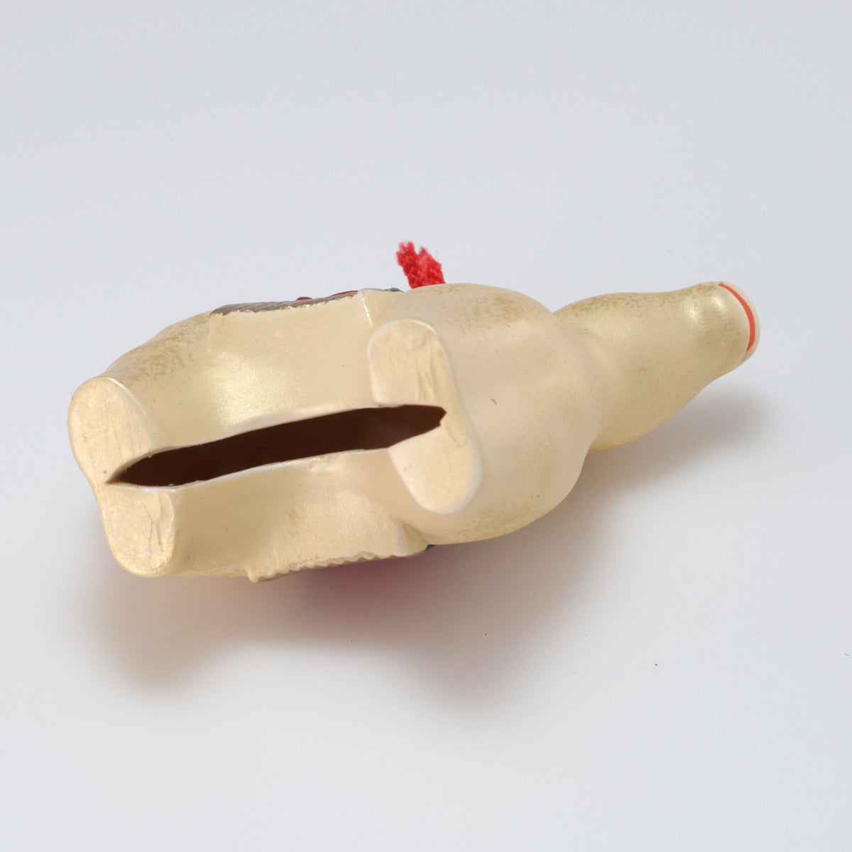 (土鈴)うん 午 |京都 和モダン 干支置物 白 金 寿