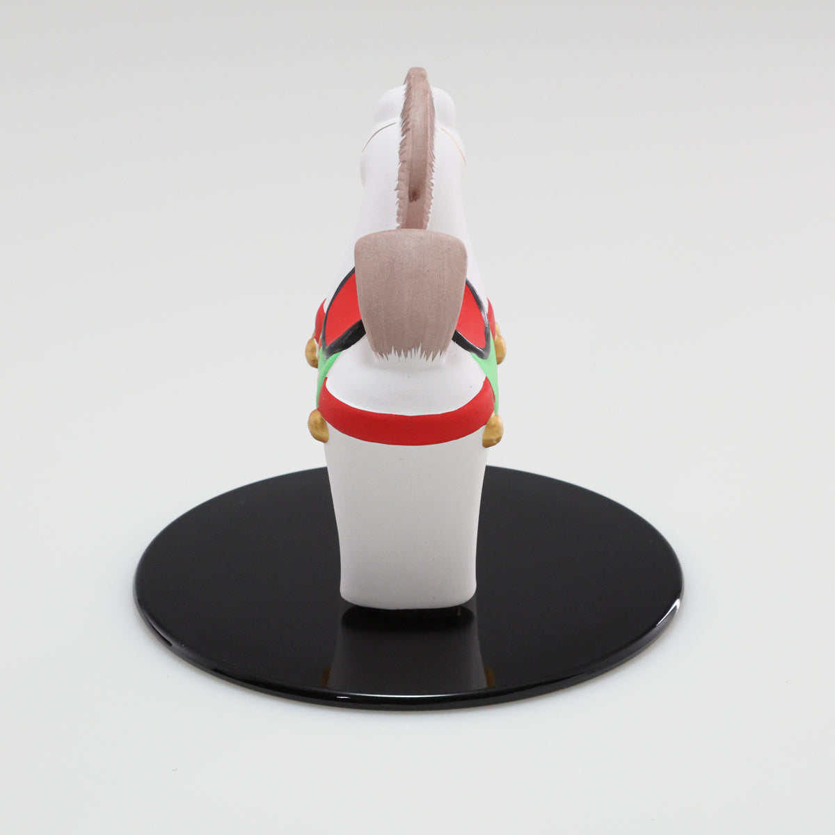 素焼き シャンコ馬 丸台|京都 和モダン 干支置物