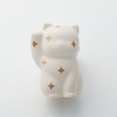 キラキラ 白×金