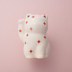 キラキラ 白・赤