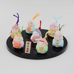 土鈴 幼七福神 – 土田人形