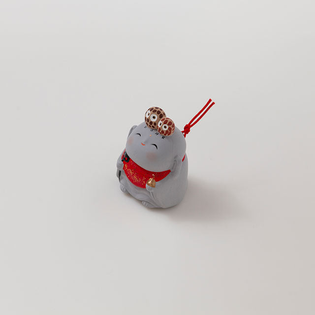 京陶人形 ほほえみ土鈴 地蔵