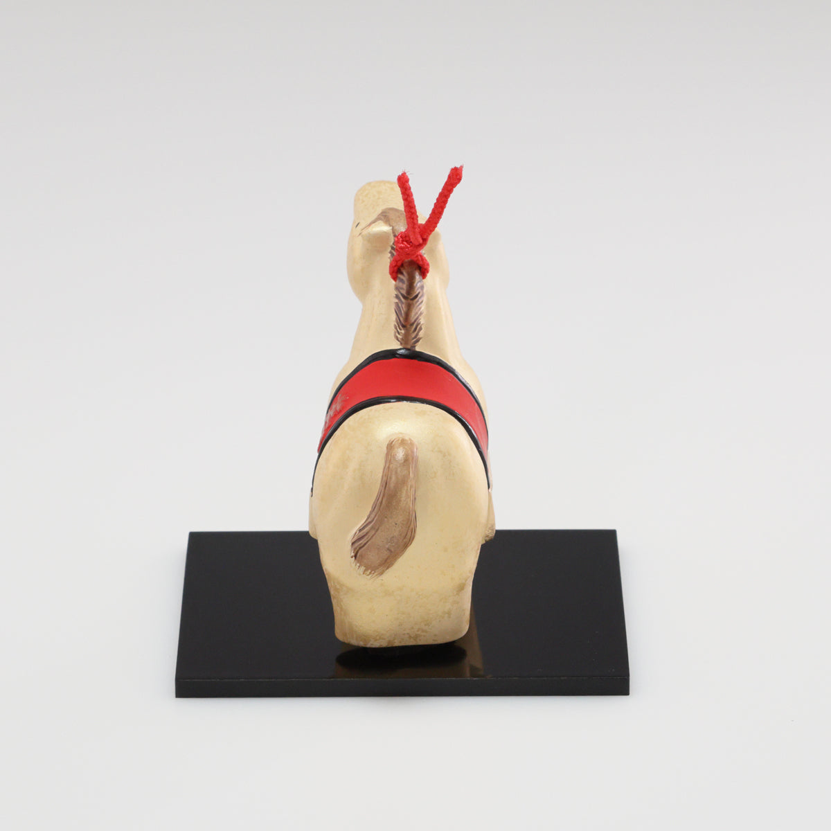 （土鈴）うん 午 ｜京都 和モダン 干支置物 白 金 寿