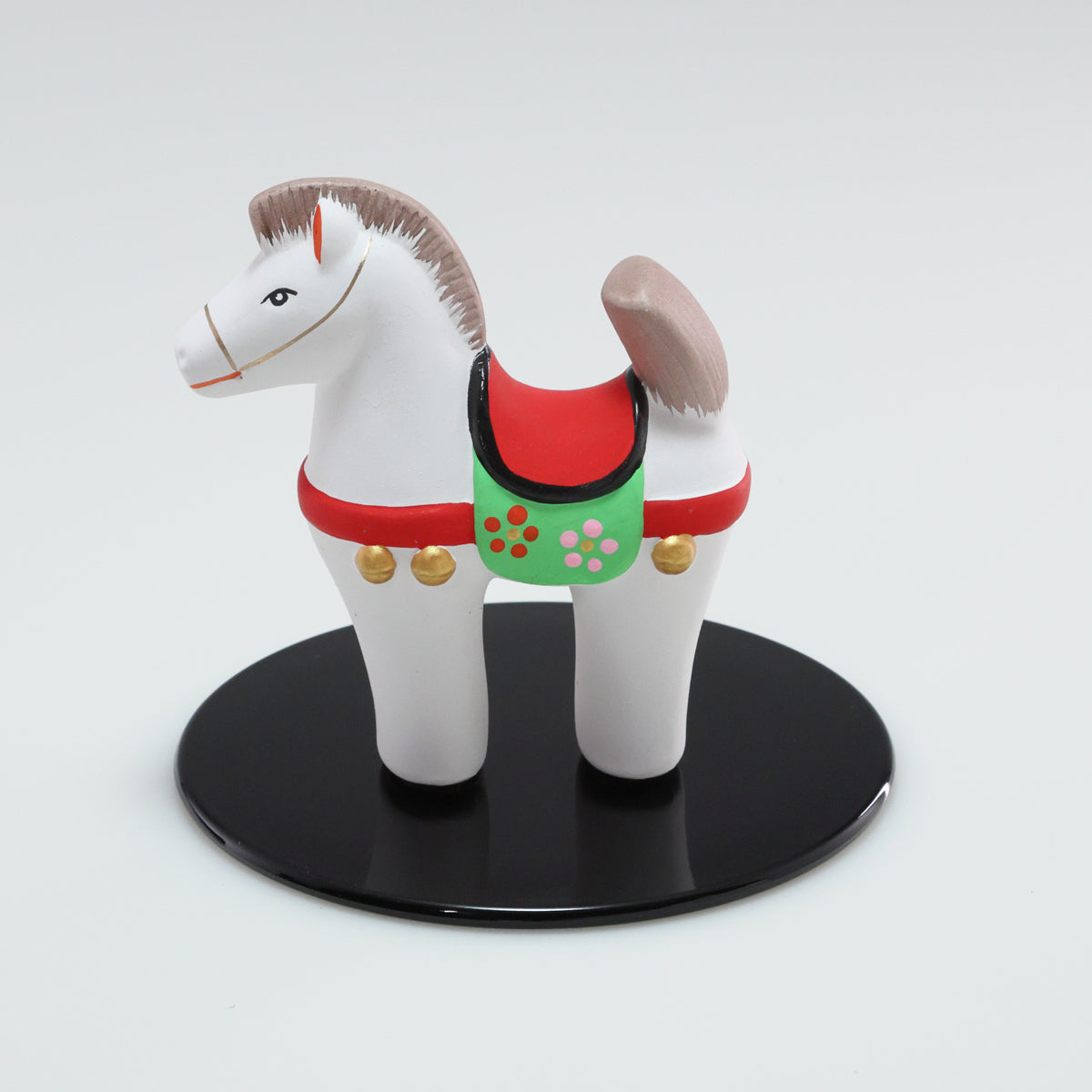 素焼き シャンコ馬 丸台｜京都 和モダン 干支置物