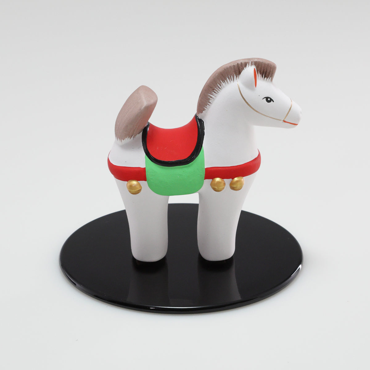 素焼き シャンコ馬 丸台｜京都 和モダン 干支置物