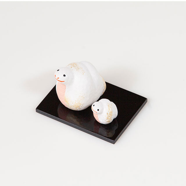 京陶人形 京のまる親子 巳