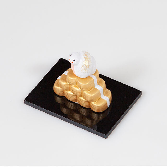 京陶人形 小判 巳 干支